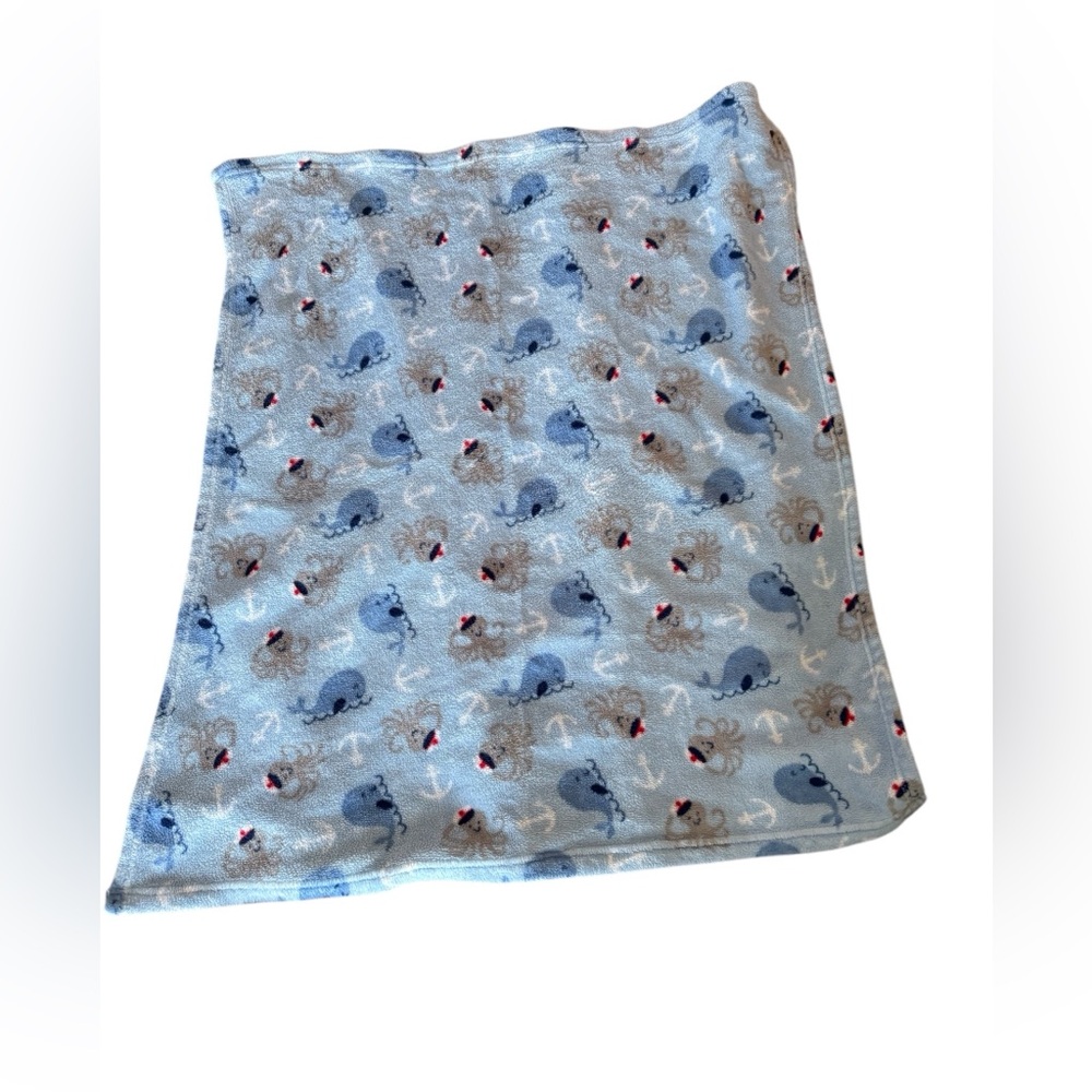 Octopus baby blanket